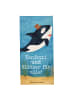Mr. & Mrs. Panda Badehandtuch Orca Zylinder Design mit Spruch in OZeichenanblue