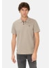 Camel Active Poloshirt mit Druckknöpfen in Beige