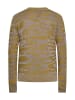 TUFFSKULL Herren Pullover in KHAKI GRAU MELANGE