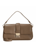 Seidenfelt Dalarna - Schultertasche 30 cm (black/gold) in soft toffee/gold