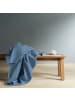 Erwin Müller Baumwolle Wohndecke 2er-Pack in jeansblau