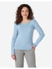 Eve in Paradise Basic-Longsleeve Dolly in Cashmere Blue