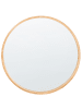 Beliani Wandspiegel CAZALIS in Braun - (W) 80 x (H) 80 x (L) 5 cm