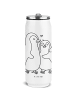 Mr. & Mrs. Panda Getränkedosen Trinkflasche Pinguin umarmen ohne... in Weiß