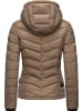 Marikoo Steppjacke Kuala in Taupe Grey2