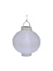 STAR Trading LED Solar-Lampion ,Festival', Dämmerungssensor, outdoor, 22cm, weiß
