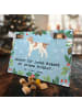 Mr. & Mrs. Panda Adventskalender Hund Pointer Moment mit Spruch in Eisblau