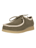 Clarks Schnürschuhe Wallabee EVO in 3226 Olive Combi