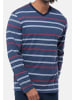 Ammann Schlafanzug Oberteil Cotton - Mix & Match in Dunkelblau