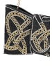faina Women Clutch in Black