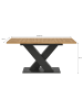 ebuy24 Esstisch Motion Eiche 150 x 90 cm