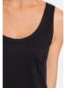 Hanro Nachthemd Cotton Deluxe in Schwarz