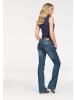 ARIZONA Bootcut-Jeans in blue used