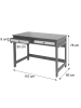 MCW Schreibtisch O36, Schwarz