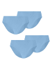 Puma 4er Pack Invisible Ultra Soft Cotton Briefs in Hellblau