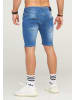 SOULSTAR Jeans-Shorts GLASGOW in Mittelblau