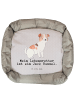 Mr. & Mrs. Panda Hundebett Jack Russel Terrier Lebensretter mit ... in Grau Pastell