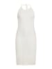 ebeeza Damen Kleid in WOLLWEISS