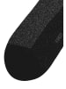 Kunert Sneakersocken Sparkling Essential Glanz in Black