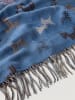 collezione alessandro Schal " Scotty " in blau