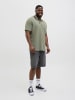 JACK & JONES PLUS T-shirt in Shadow