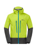 Jack Wolfskin M ALPSPITZE HOODY in Gelb