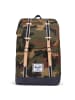 Herschel Retreat 19.5 - Rucksack 15" 43 cm in woodland camo dark denim