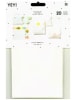 Rico Design Papeterie/PBS - Flachbeutel weiß, klein, FSC MIX