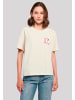 F4NT4STIC Tee Alice im Wunderland You Go Girl in Whitesand