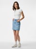Pieces Jeansrock in Light Blue Denim