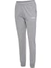 Hummel Sporthose "Hmlelemental Regular Pants Woman" in Grau