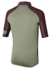 rh+ Fahrradtrikot E Bike Polo in Cabernet Melange-Army
