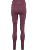 Hummel Sportleggings "Hiit Seamless High Waist Tights" in Lila