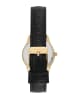 Anne Klein Quarzuhr Leather Dreams in schwarz / gold