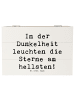 Mr. & Mrs. Panda Schatulle Spruch Angst vor Dunkelheit überwinde... in Weiß