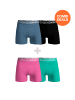 Muchachomalo 4er-Set: Boxershort in Mehrfarbig - für Herren