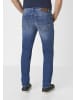 Paddock's 5-Pocket Jeans DEAN in medium blue used moustache