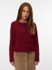 Vero Moda Strickjacke in Syrah