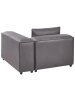 Beliani 2-tlg Sofaelement BRANDE in Schwarz