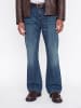 Jack & Jones Jeans mit ausgestellter Passform in Blue Denim