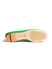 LLOYD Ballerina Hochwertiger Slipper in grün