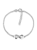 Nenalina Armband 925 Sterling Silber Infinity in Silber