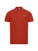 U.S. Polo Assn. Poloshirt Basic Herren Kurzarm Grösse in Rust