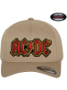 AC/DC Cap "Logo Baseball Cap" in Khaki