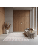 KADIMA DESIGN Teppich Kurzflor Waschbar Geometrisch INN Strapazierfähig OEKO-TEX in Pink