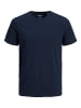 JACK & JONES PLUS T-shirt in Navy Blazer