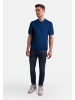 CASH-MERE.CH Poloshirt Kurzarm in Navy Blau