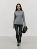 Vero Moda Strickpullover in Medium Grey Melange