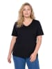 Ulla Popken Shirt in schwarz