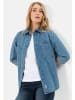 Camel Active Denim-Bluse aus Bio-Baumwolle in Blau